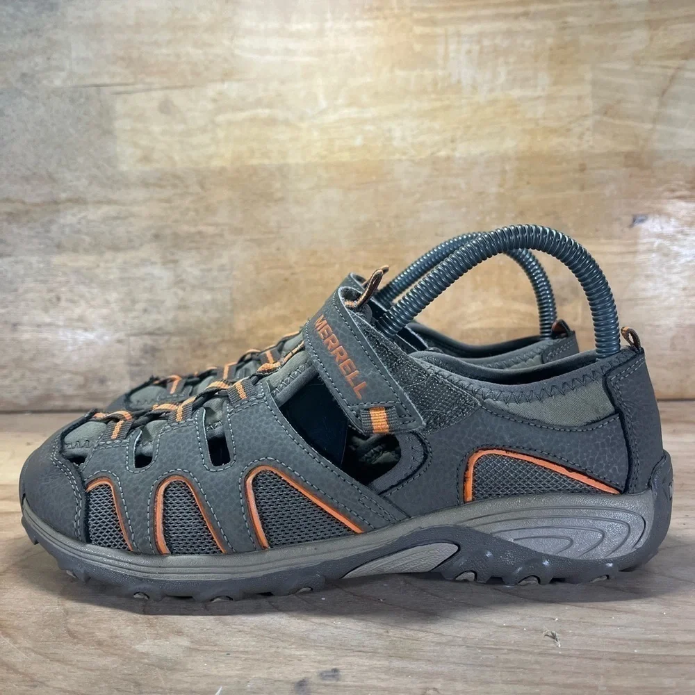 Merrell Hydro H20 Hiker Womens Size 7 (M) Outdoor Closed Toe Sandals Shoes Brown